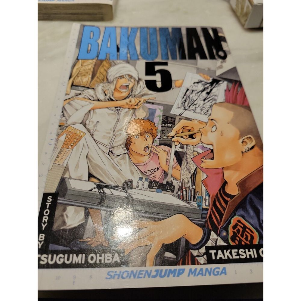 Bakuman SerIes Volume 5 by Tsugumi‎ Ohba (2011, Trade Paperback) Anime